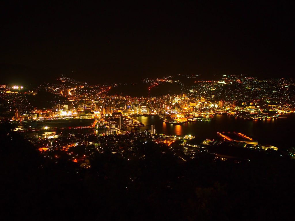 長崎で人気の夜景スポット　稲佐山